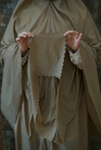 Set de prière complet – Pochette ronde – Beige