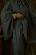 Set de prière complet – Pochette ronde – Gris