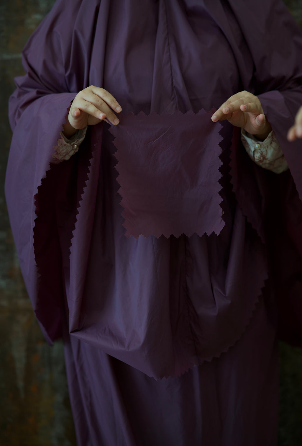 Set de prière complet – Pochette ronde – Violet