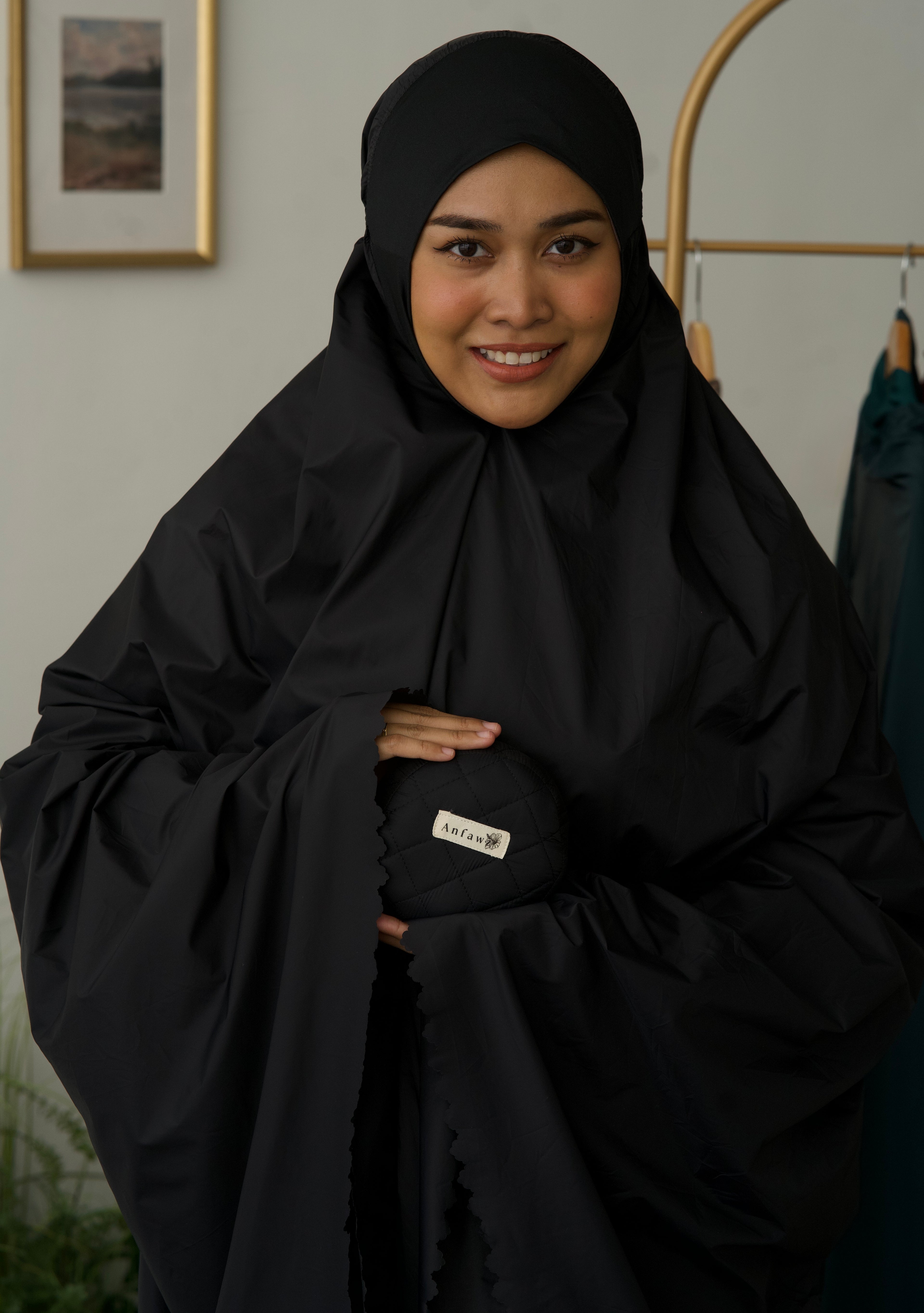 Pochette de prière 3 pièces Noir – ANFAWZ