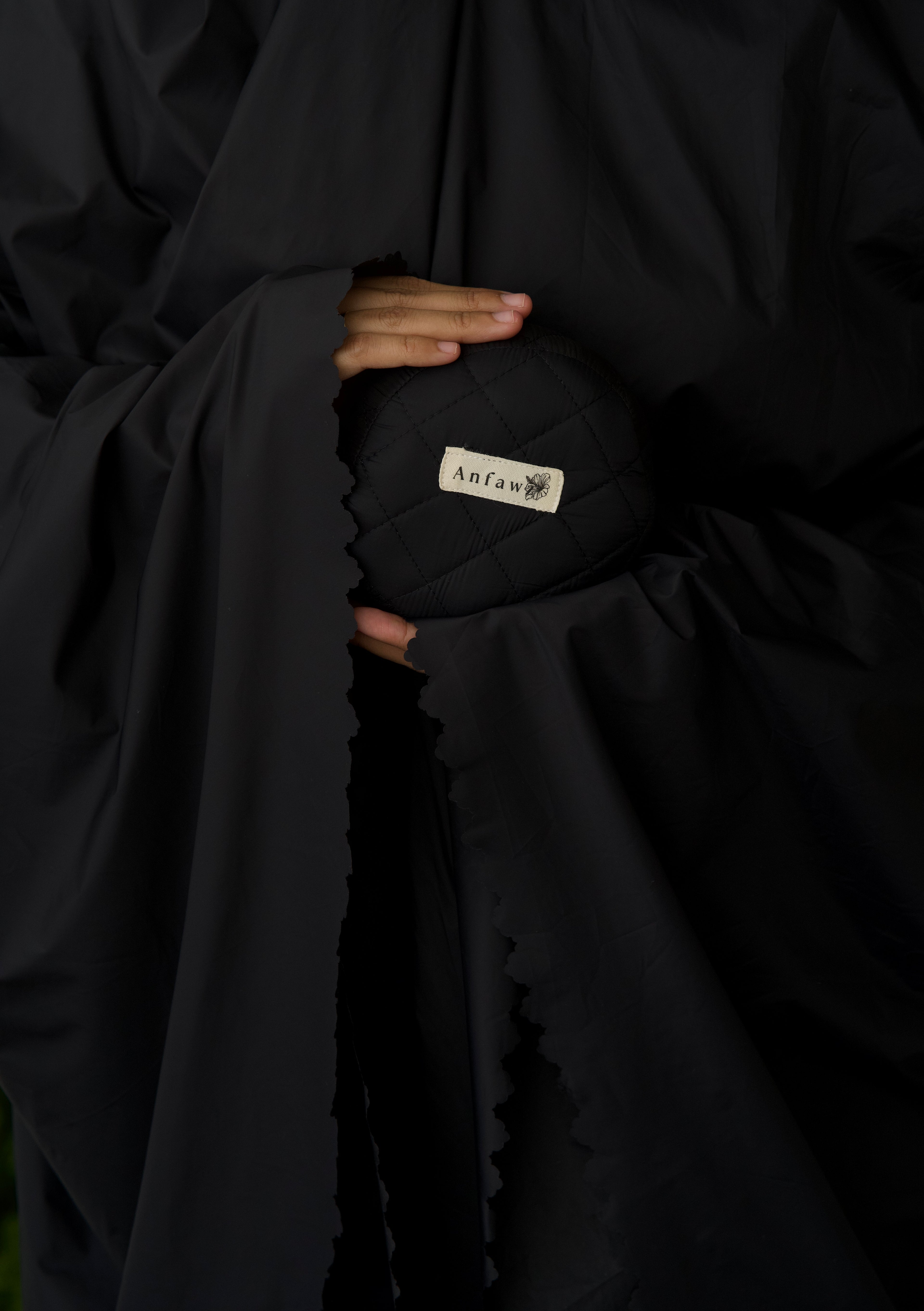 Pochette de prière 3 pièces Noir – ANFAWZ