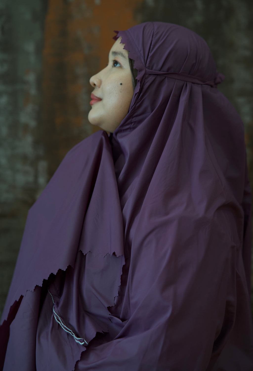 Pochette de prière Cœur – 3 pièces – Violet | ANFAWZ